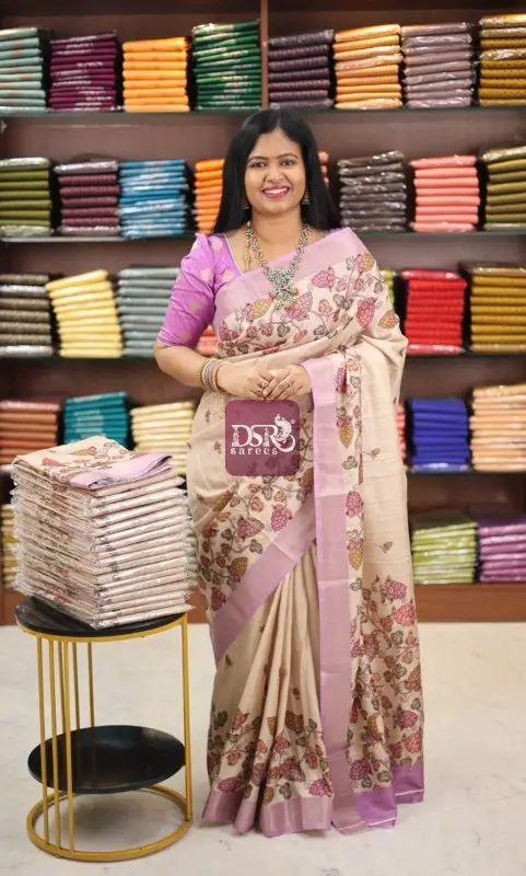 Semi Tussar Sarees -VOL6