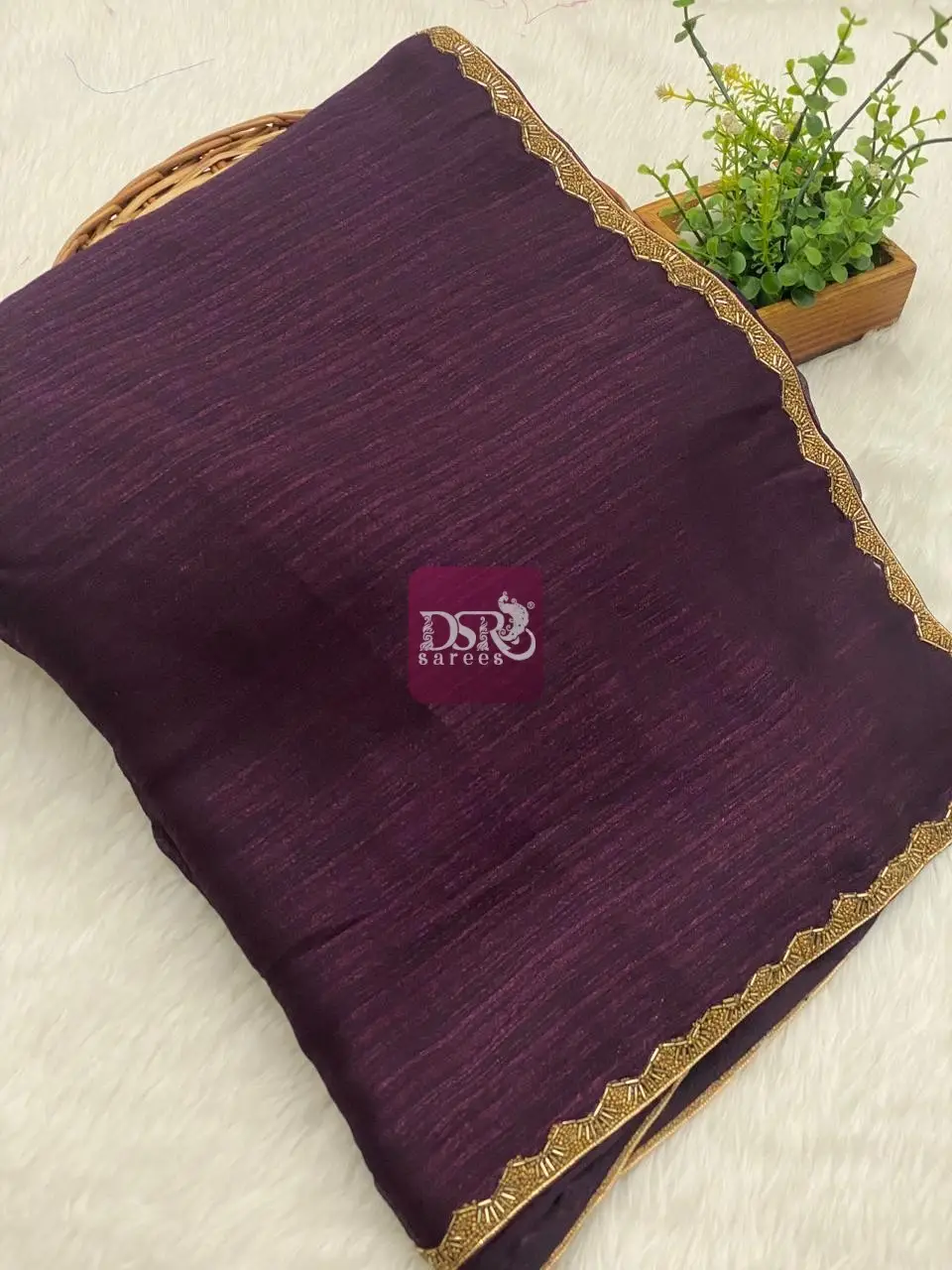 Space Silk Saree