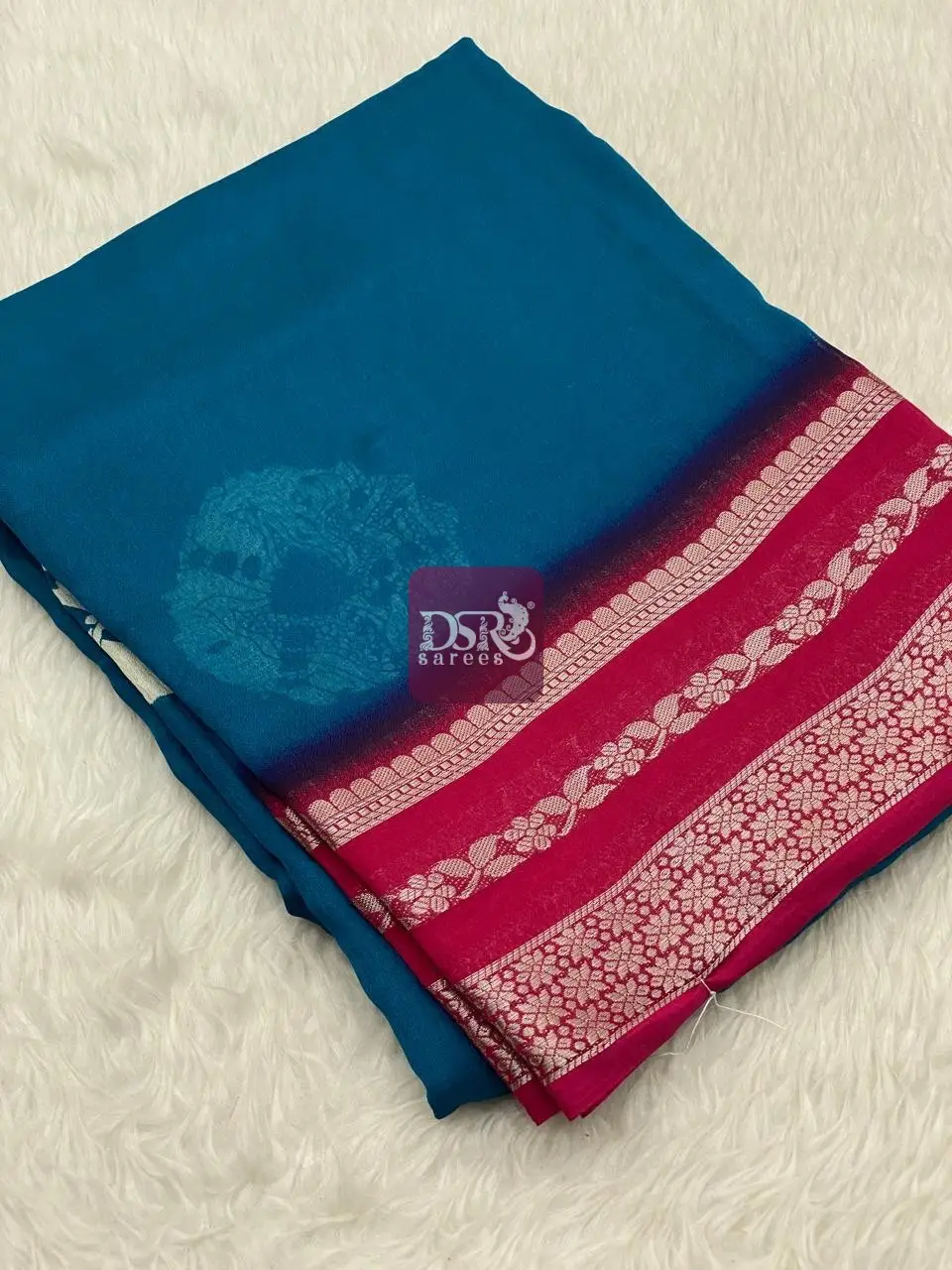 Chiffon Viscose Sarees - vol1