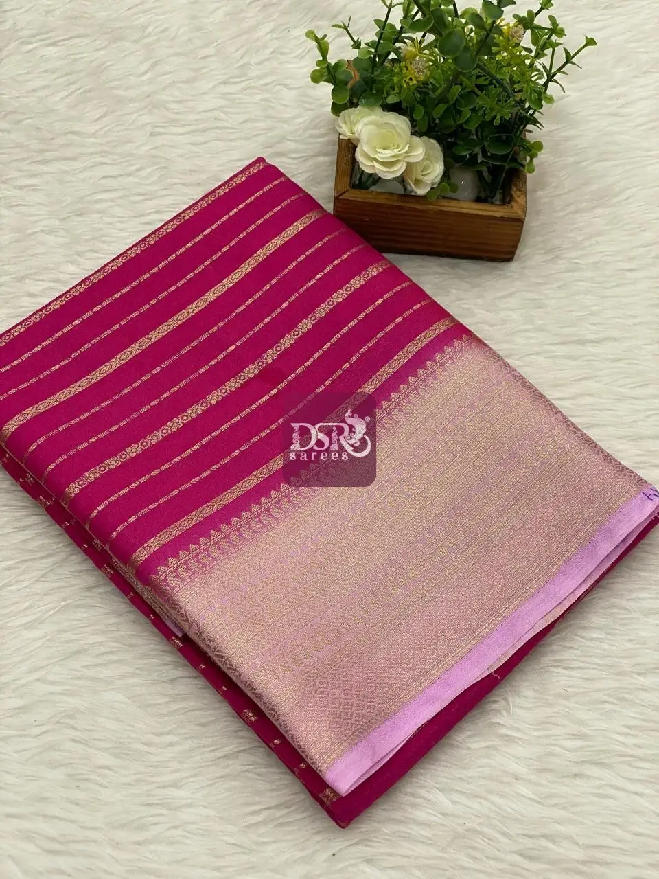Semi Mysore Viscose Crepe Silk
