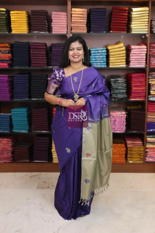 Banana Pith Fibre Saree