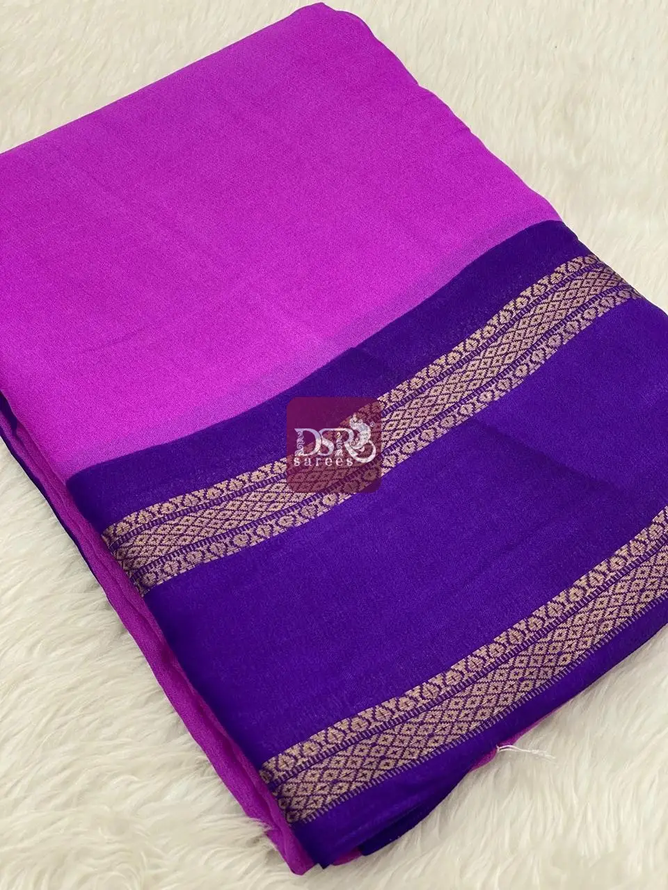Viscose Chiffon Sarees - vol1