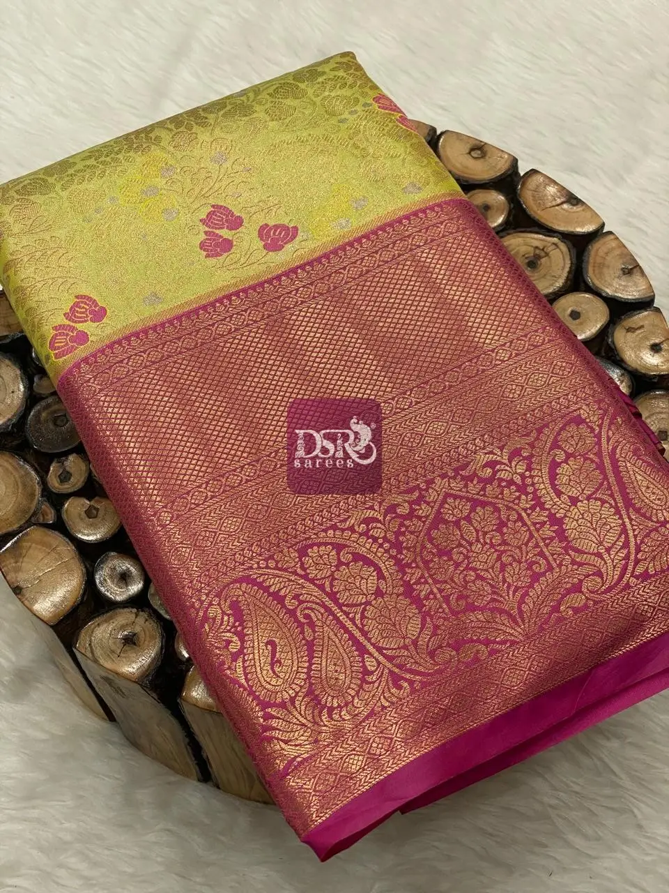 Meena Kari Tissue Bridal Sarees - vol1