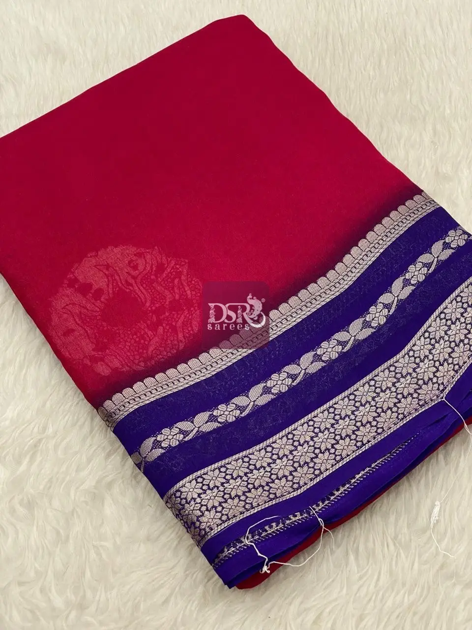 Chiffon Viscose Sarees - vol1