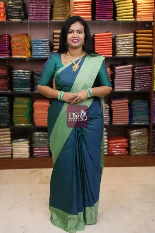 Arani Waves Contrast Sarees - vol1