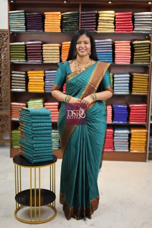 Arani Waves Contrast Sarees - vol1