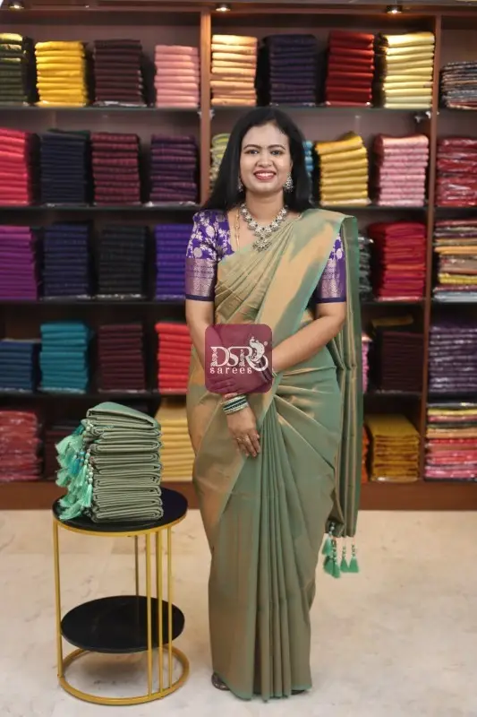 Premium Kanchi Tissue Sarees