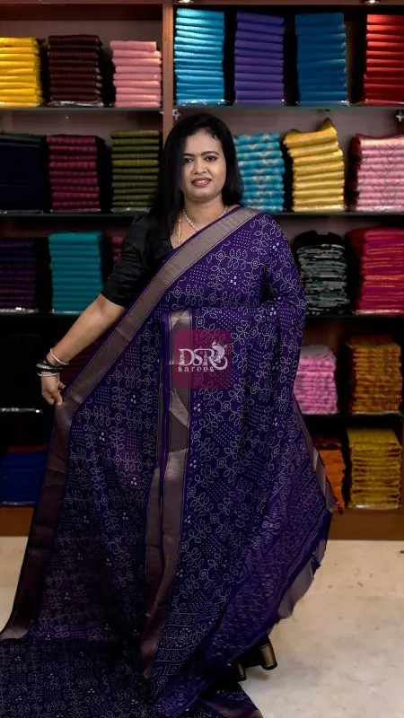 Viscose Chiffon Saree - vol6