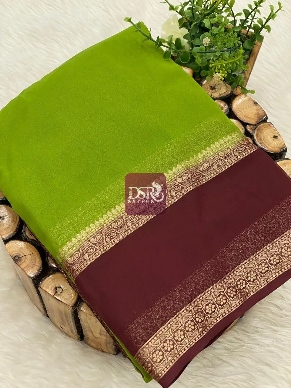 Mysore georgette Sarees - vol1