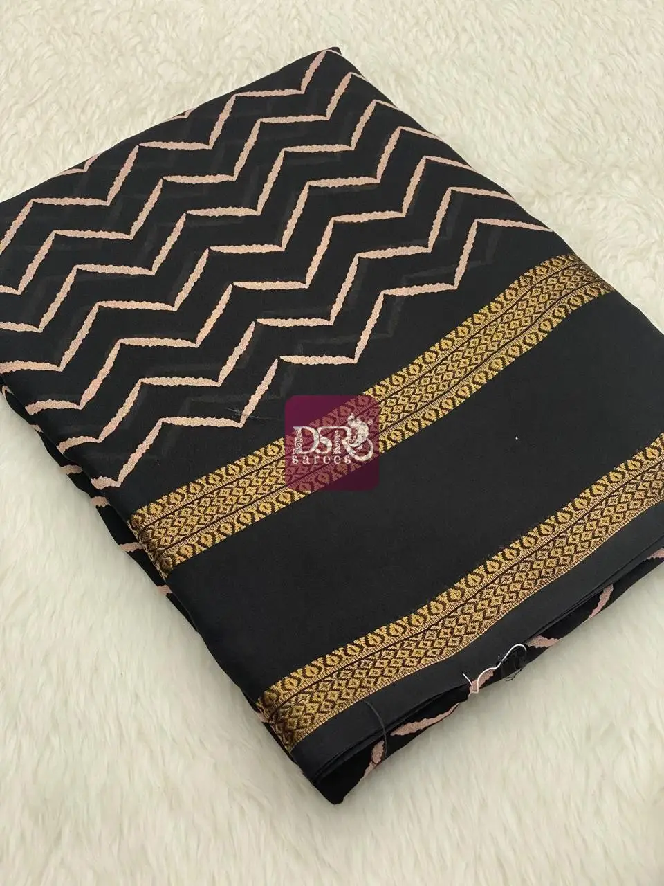 Viscose Chiffon Saree - vol9