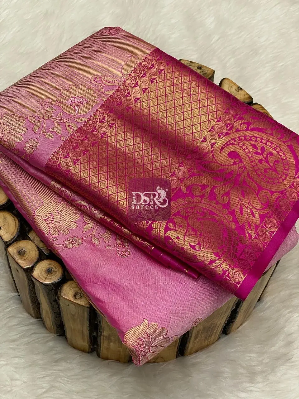 Premium Kanchi Korvai Border Saree