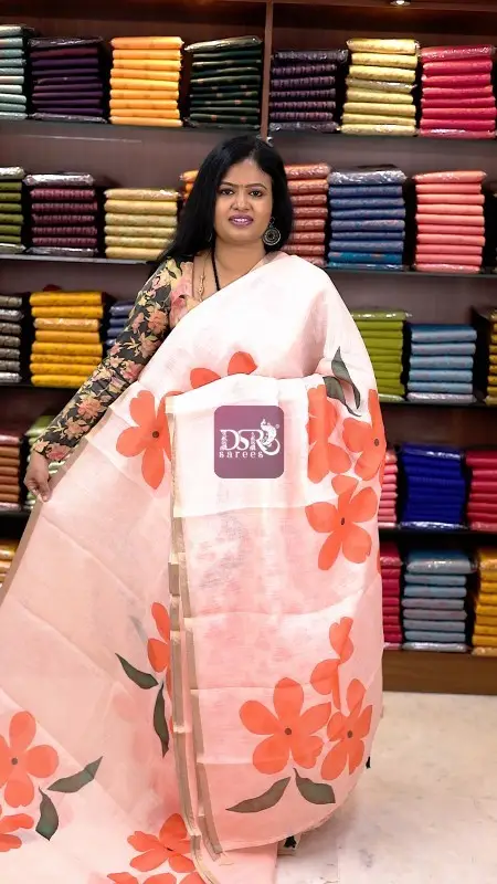 Linen Cotton Sarees