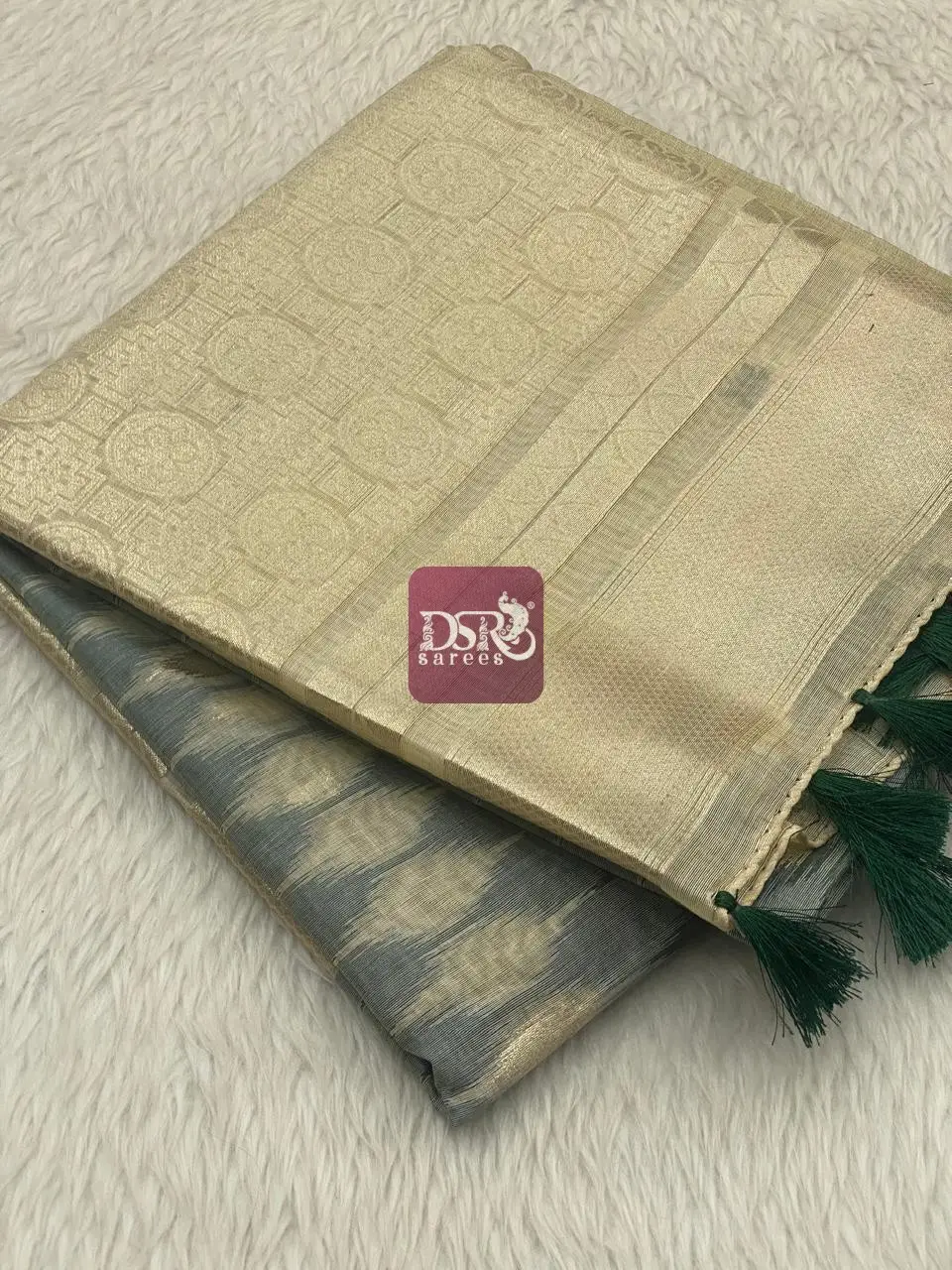 Ikkat Raw Silk Sarees