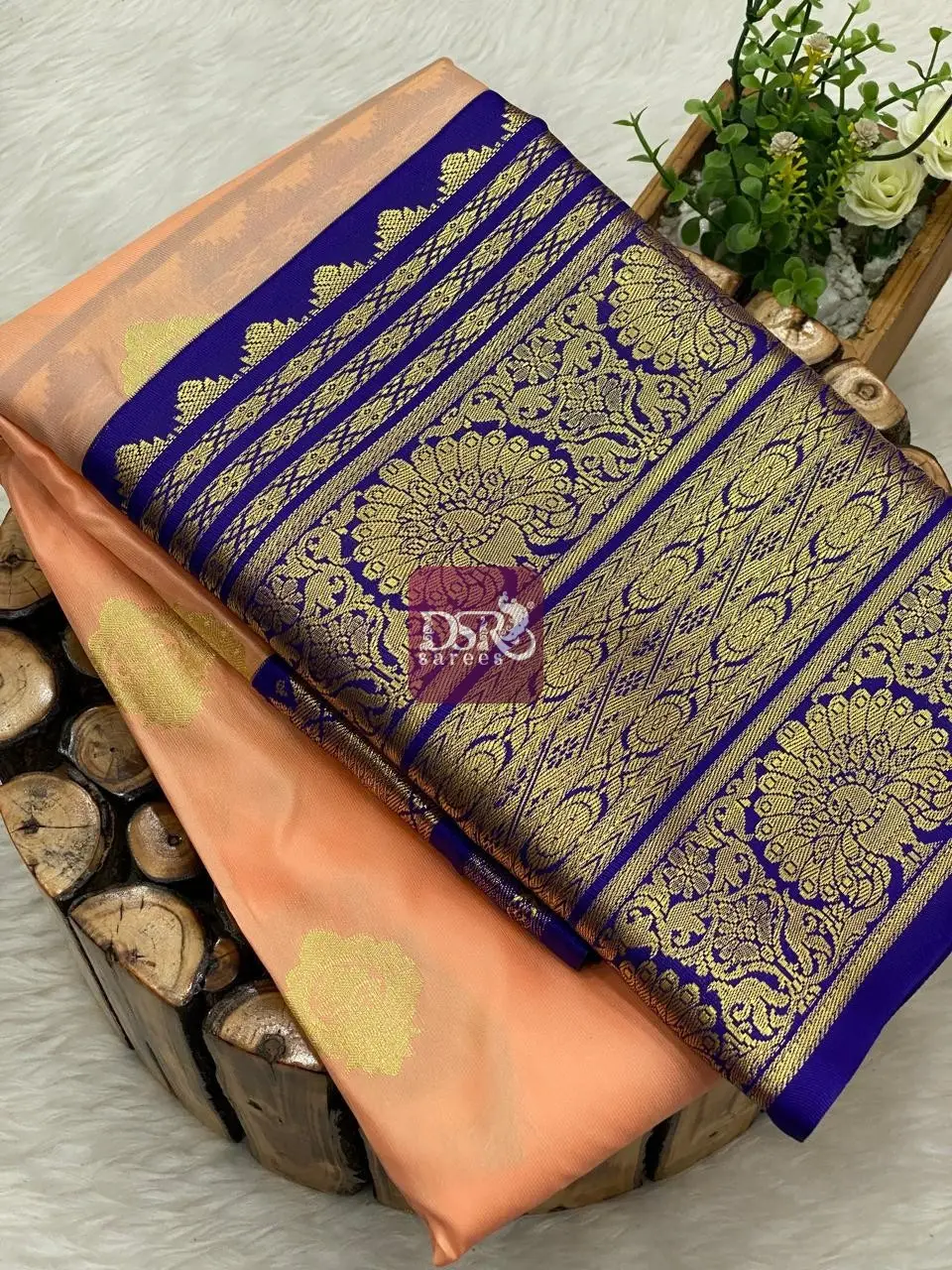 Semi Gadwal Border Sarees - Vol 1