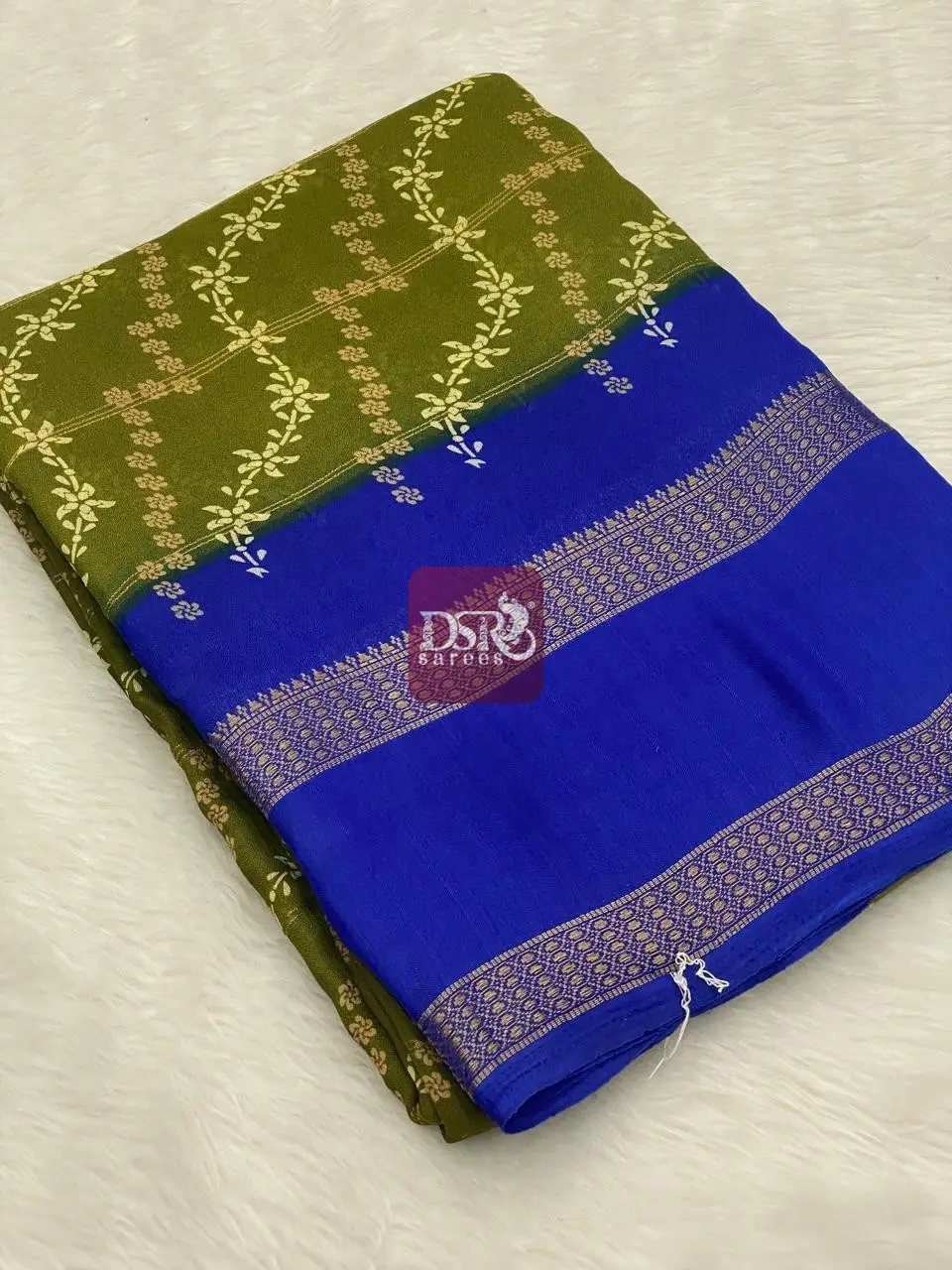 Viscose Chiffon Saree - vol9