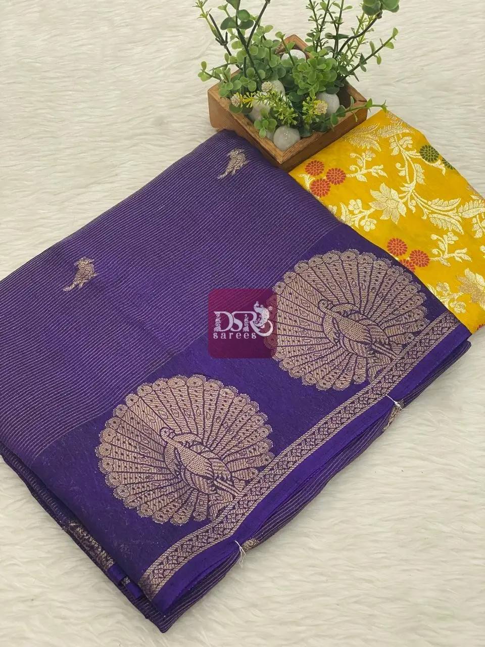 Semi Mysore Georgette Saree