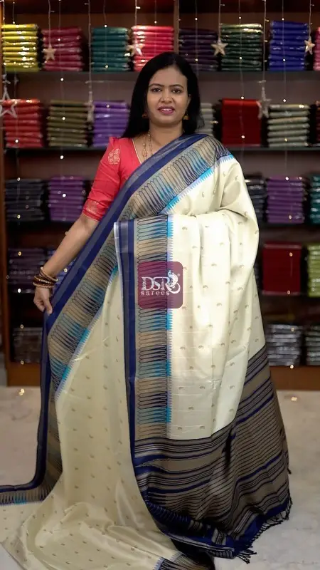 Semi Tussar Jute Silk Sarees