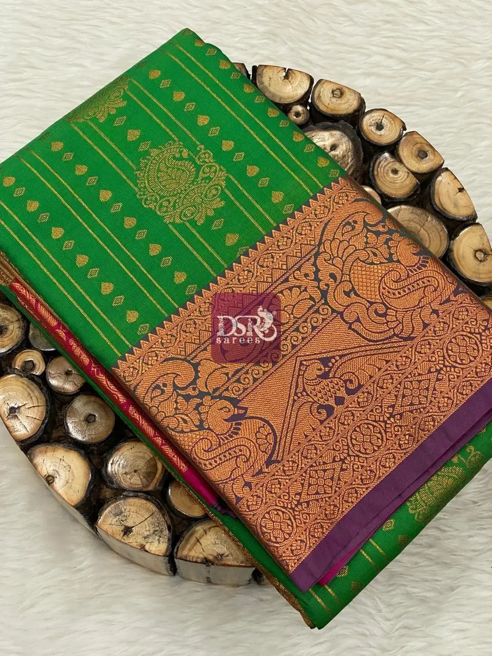 Bridal Semi Silk Sarees - vol1