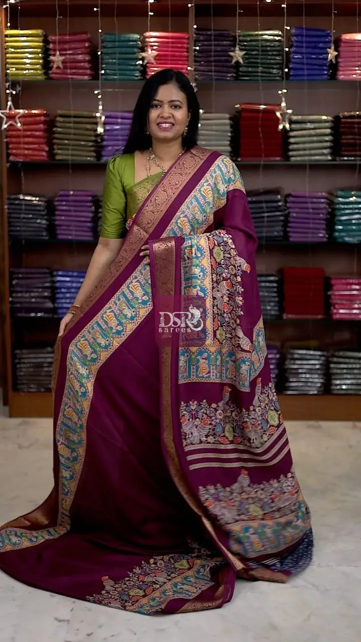 Georgette Dola Saree