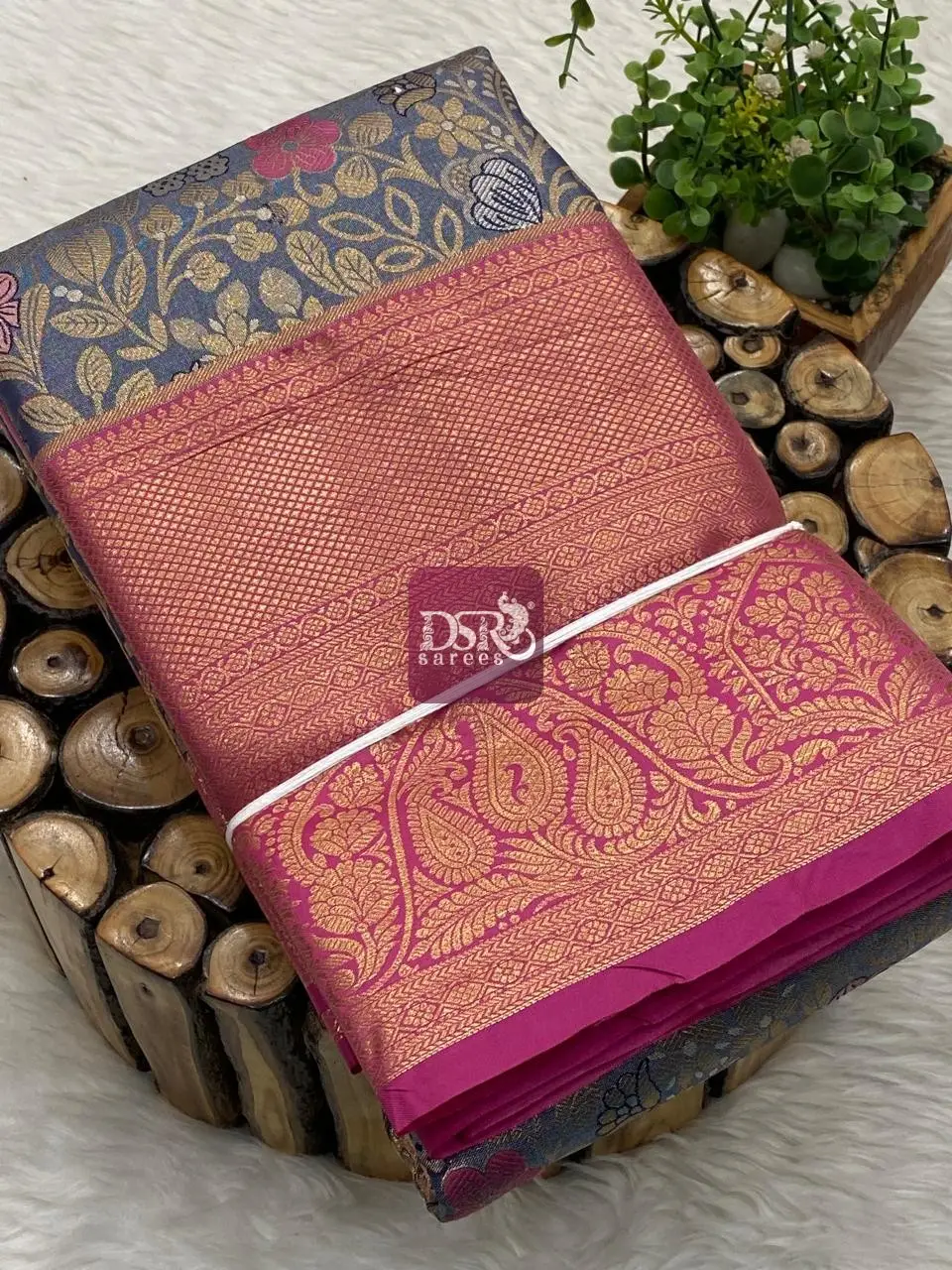 Meena Kari Tissue Bridal Sarees - vol1