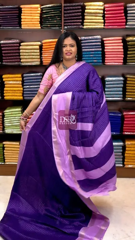 Semi Mysore Dola Crepe Saree