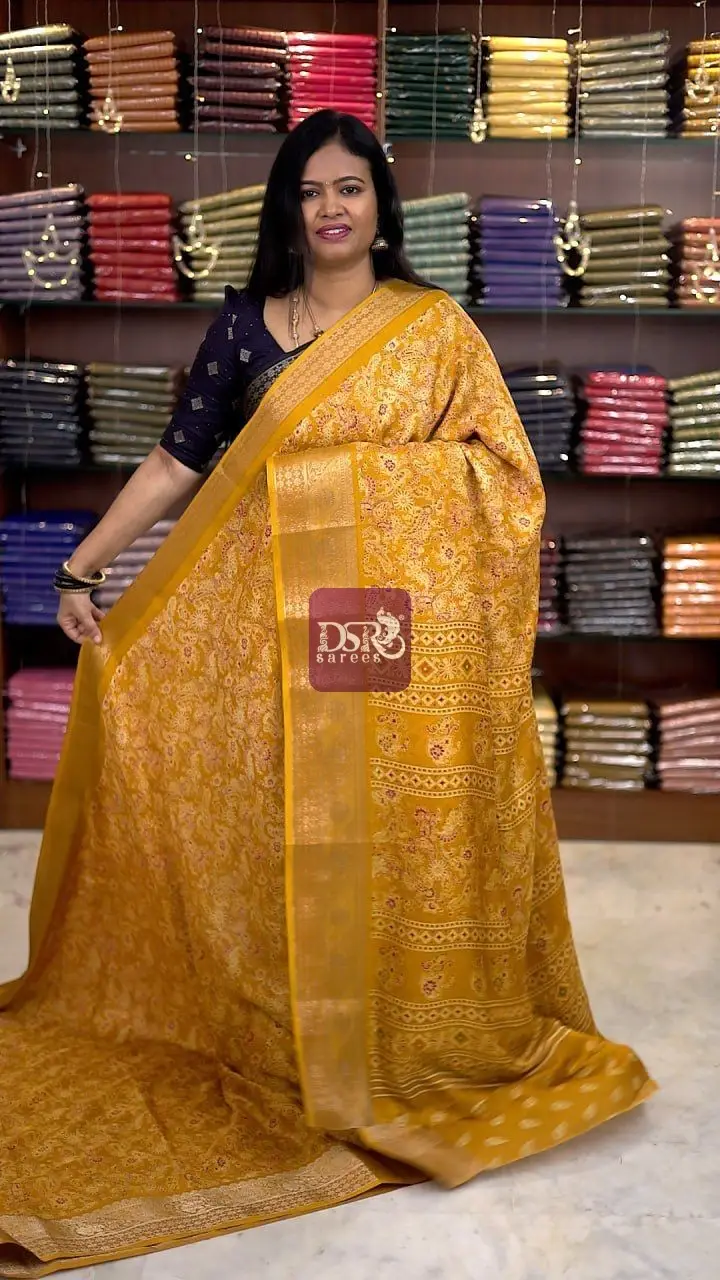 Georgette Dola Saree