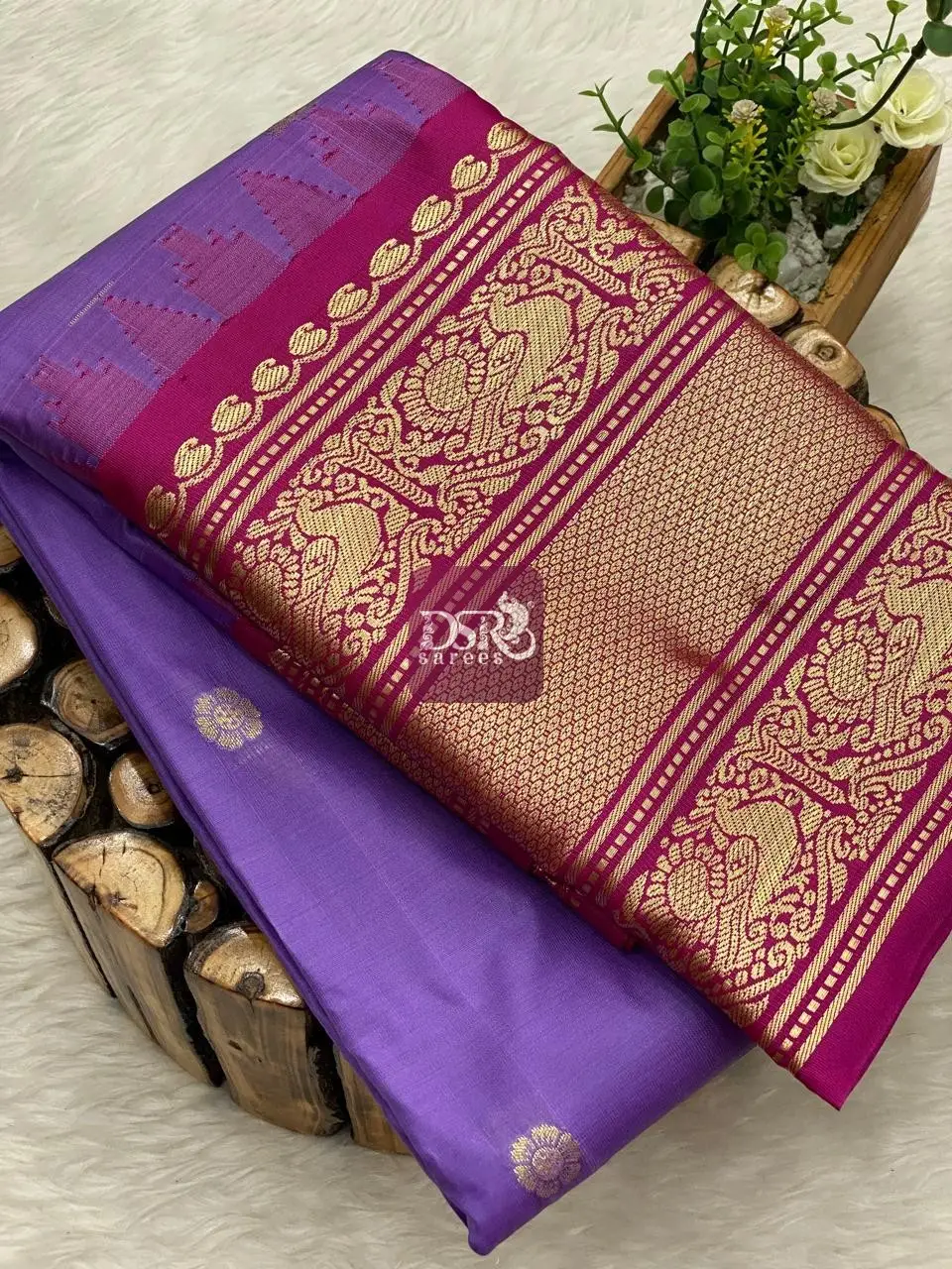 Semi Gadwal Border Sarees - Vol 1