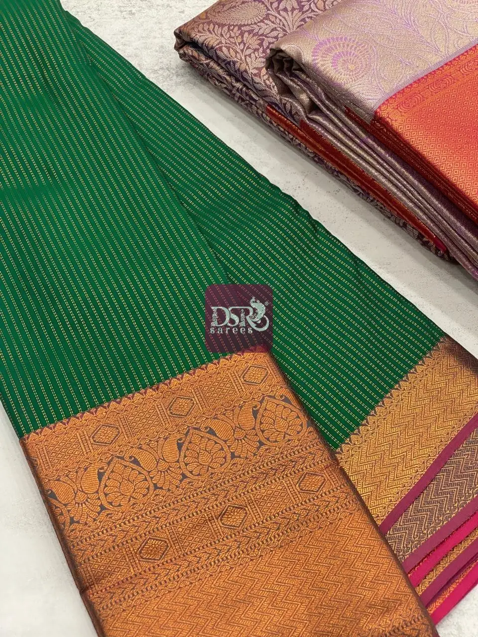 Tissue Korvai Silk Sarees