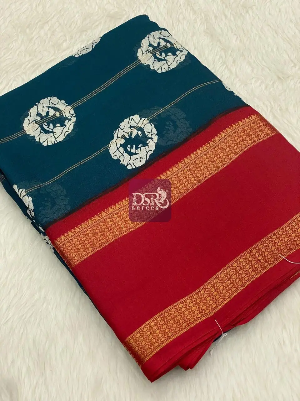 Viscose Chiffon Saree - vol9