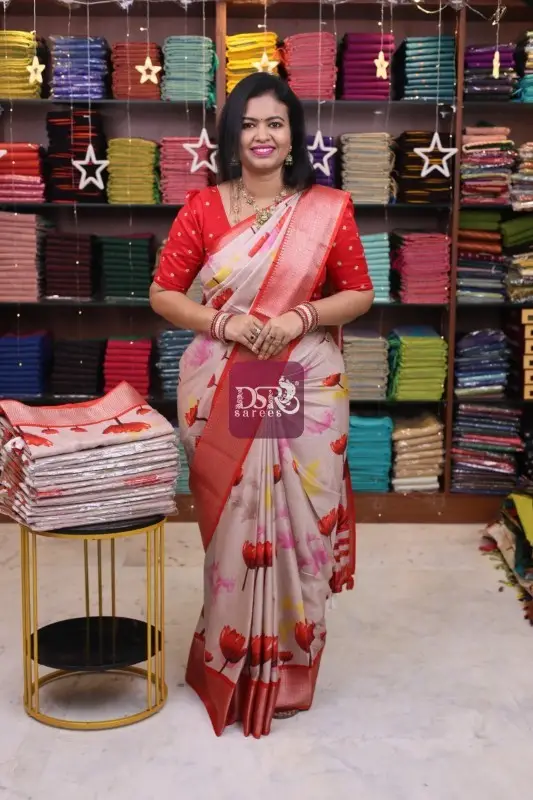 Tissue Dola Sarees - VOL1
