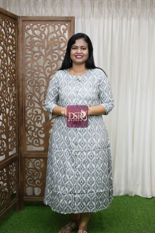 A line dress kurtis 2025