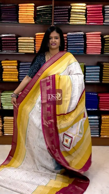 Semi Mysore Georgette Saree