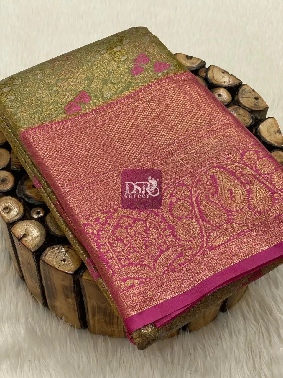 Meena Kari Tissue Bridal Sarees - vol1