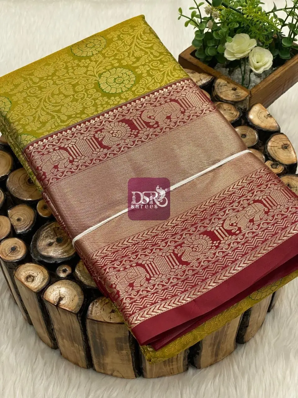 Tissue Brocade Silk Sarees