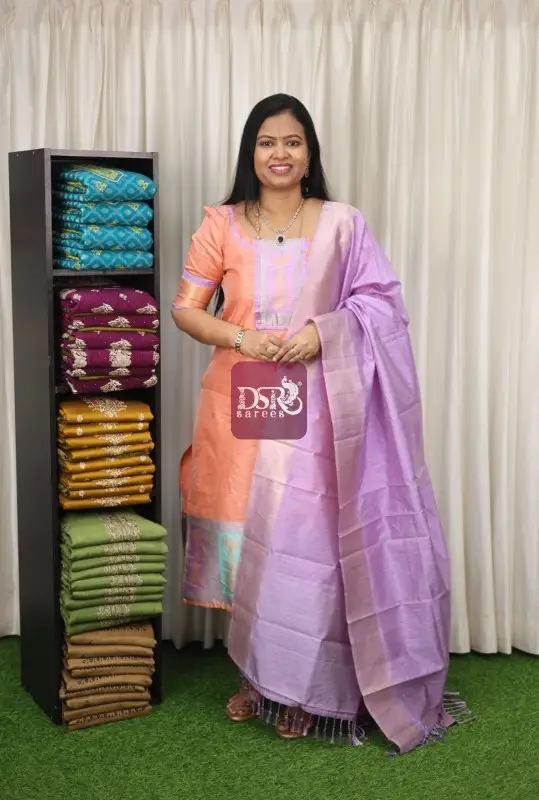 Semi Tussar Silk Salwar