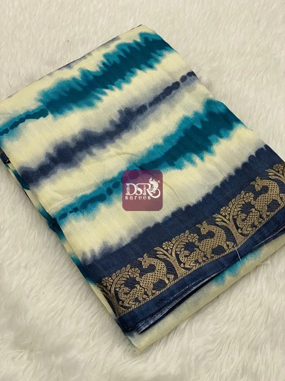 Viscose Shibori Sarees