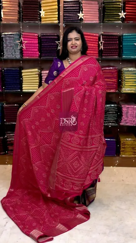 Bhandhini Chiffon Sarees