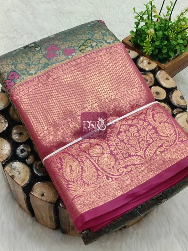 Meena Kari Tissue Bridal Sarees - vol1
