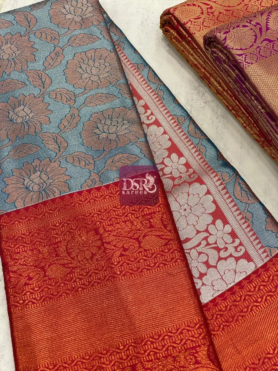 Semi Bridal Silk Sarees