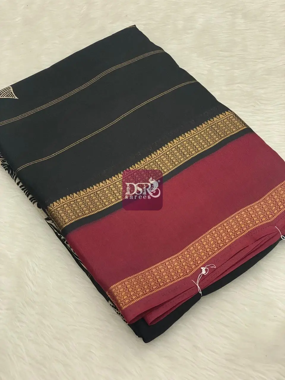 Viscose Chiffon Saree - vol9