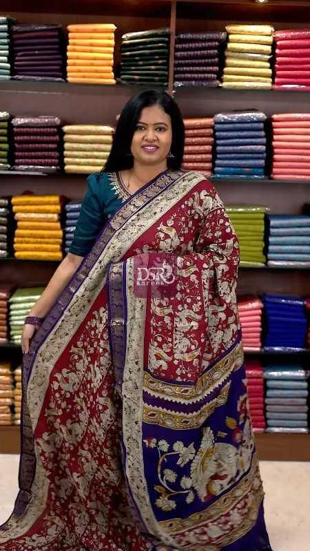 Semi Mysore Georgette Saree