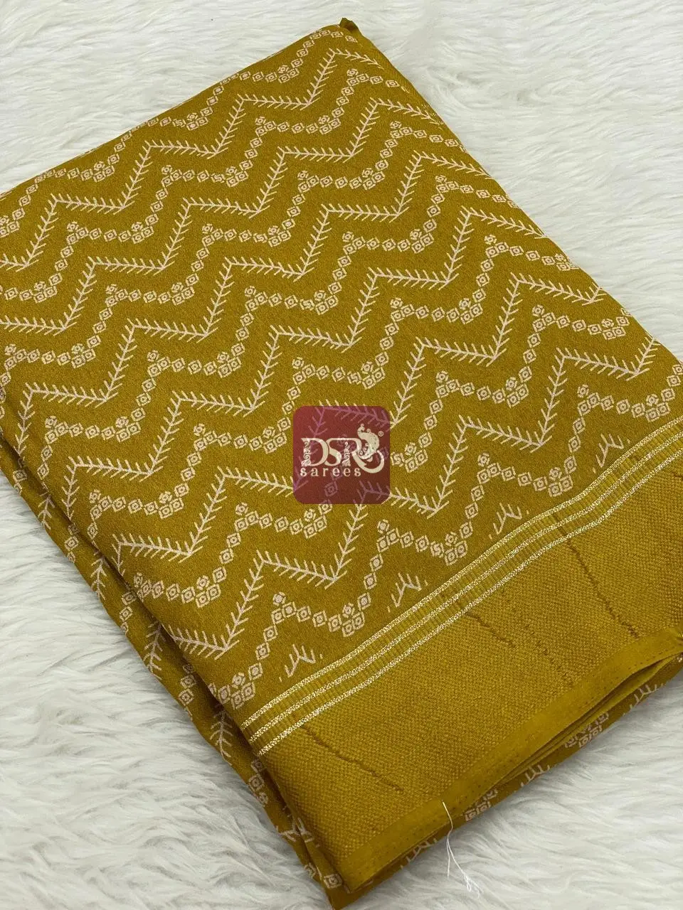 Viscose Chiffon Saree - vol7