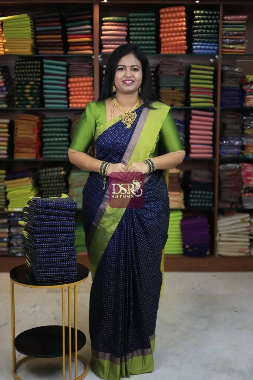 Arani Pooja Dots Saree