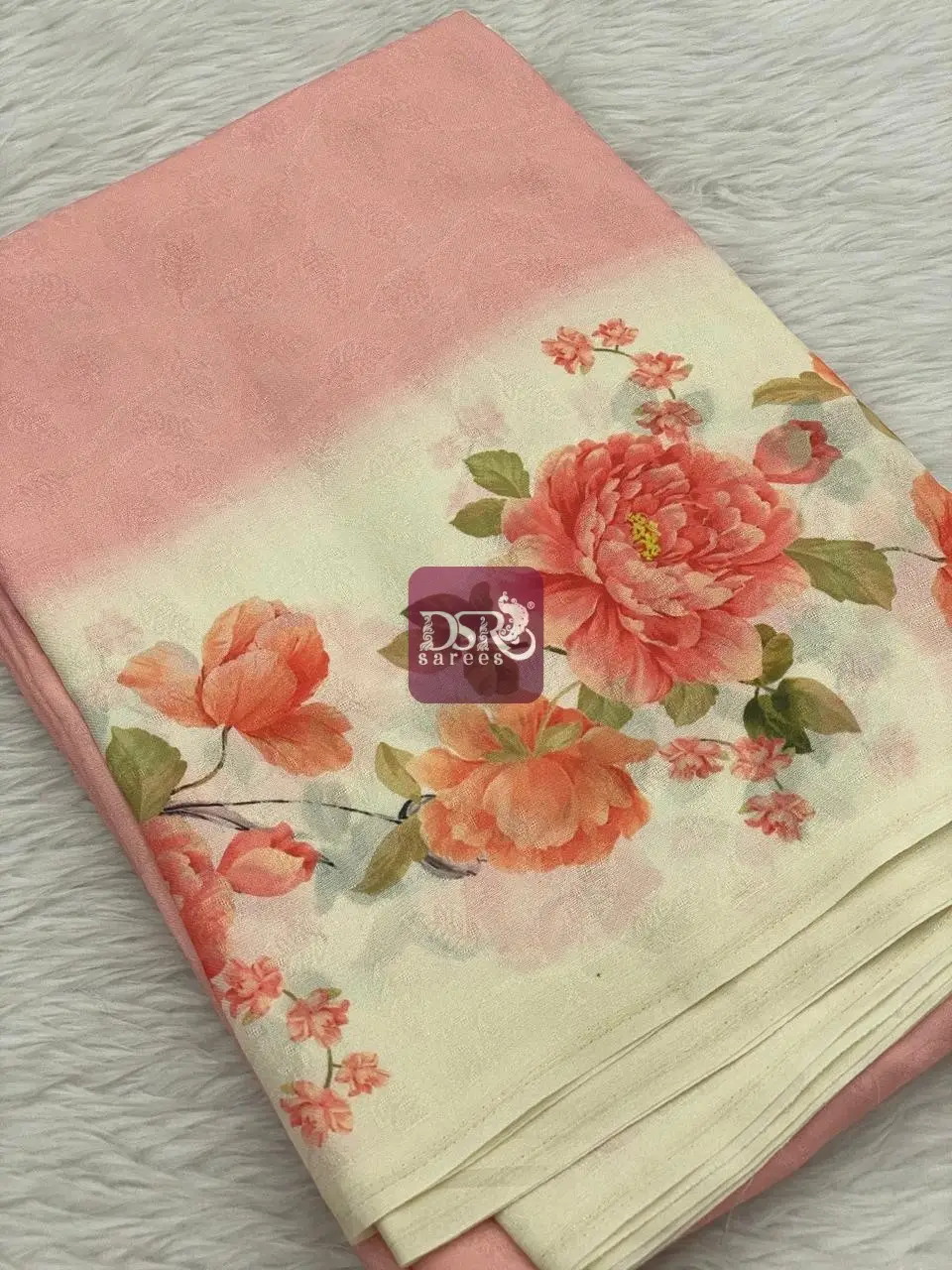 Viscose Digital Print Sarees