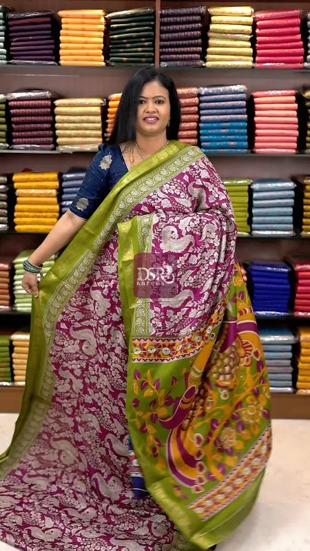 Viscose Reyon Cotton Saree