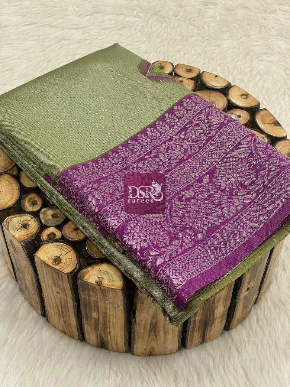 Silver Kanchi Viscose Sarees -VOL1