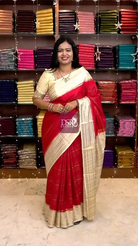 Viscose Crepe Silk Sarees