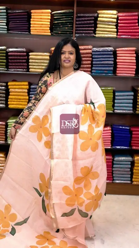 Linen Cotton Sarees