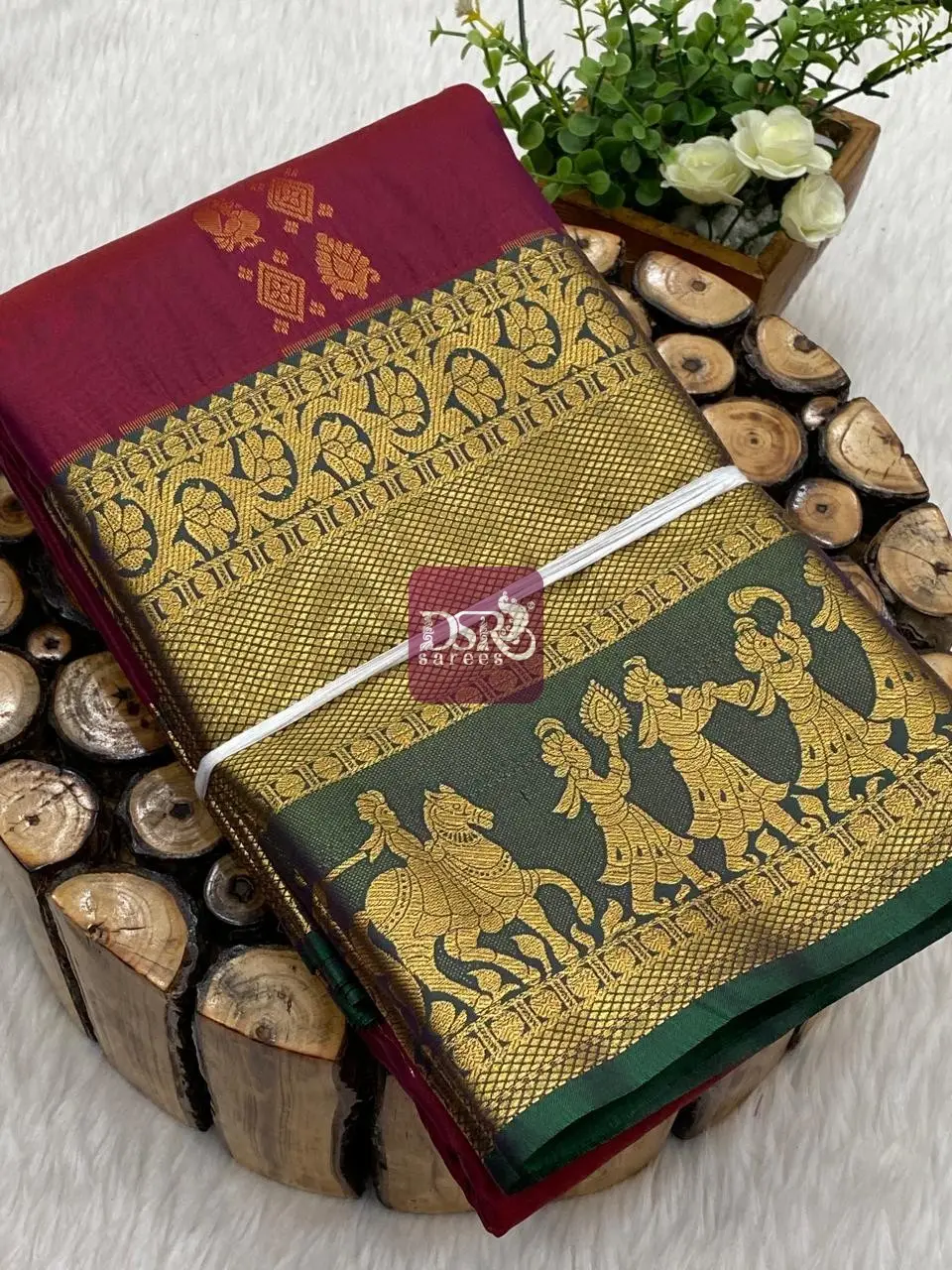 Semi Silk Udal Butta Sarees - vol3