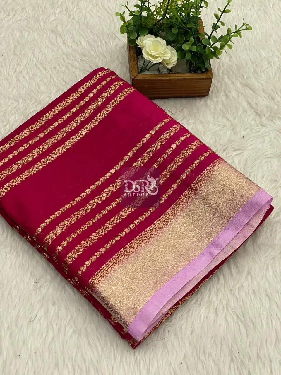 Semi Mysore Viscose Crepe Silk
